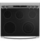 GE® 500 Series 30" Stainless Steel Freestanding Electric Range-3
