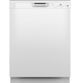 GE® 24" White Built In Dishwasher-0