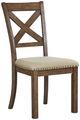 Signature Design by Ashley® Moriville Beige Dining Side Chair-0