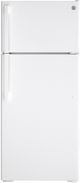 GE® 28 in. 17.5 Cu. Ft. White Top Freezer Refrigerator-0