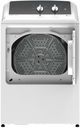 GE® 6.2 Cu. Ft. White Front Load Natural Gas Dryer-3