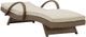 Signature Design by Ashley® Beachcroft Beige Aluminum Outdoor Chaise Lounge -4
