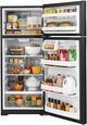 GE® 28 in. 17.5 Cu. Ft. Black Top Freezer Refrigerator-3