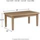 Signature Design by Ashley® Gerianne Grayish Brown Rectangular Cocktail Table-3