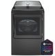 GE Profile™ 7.4 Cu. Ft. Diamond Gray Front Load Electric Dryer -1