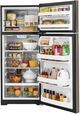 GE® 28 in. 17.5 Cu. Ft. Slate Top Freezer Refrigerator-3