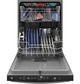 GE® 24" Fingerprint Resistant Stainless Steel Built In Dishwasher-3