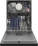 GE® 24" Black Built In Dishwasher-3