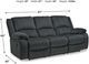Signature Design by Ashley® Draycoll Slate Reclining Sofa-2
