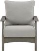 Signature Design by Ashley® Visola Gray Lounge Chair-2