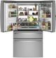 GE Profile™ 36 in. 27.6 Cu. Ft. Fingerprint Resistant Stainless Steel French Door Refrigerator-2
