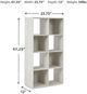 Signature Design by Ashley® Paxberry Whitewash Eight Cube Organizer-1