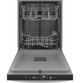 GE® 24" White Built-In Dishwasher-2