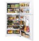 GE® 30 in. 19.1 Cu. Ft. White Top Freezer Refrigerator-2