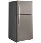 GE® 30 in. 19.1 Cu. Ft. Slate Top Freezer Refrigerator-4