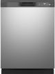 GE® 24" Stainless Steel Front Control Built In Dishwasher-0