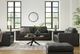 Signature Design by Ashley® Luigi Thunder Ottoman-4