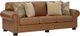 Signature Design by Ashley® Carianna Caramel Queen Sofa Sleeper-0