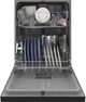 GE® 24" Black Built In Dishwasher-4
