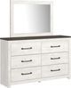 Signature Design by Ashley® Gerridan White Dresser and Mirror Set-0