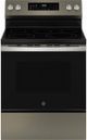 GE® 600 Series 30" Slate Freestanding Electric Range-0