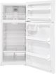 GE® 28 in. 16.6 Cu. Ft. White Top Freezer Refrigerator-2