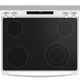 GE® 400 Series 30" White Freestanding Electric Range-3