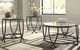 Signature Design by Ashley® Tarrin 3-Piece Black Occasional Table Set-4