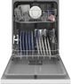 GE® 24" White Built In Dishwasher-3