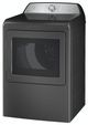 GE Profile™ 7.4 Cu. Ft. Diamond Gray Front Load Electric Dryer -3
