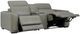 Signature Design by Ashley® Correze 3-Piece Gray Power Reclining Sectional with Console-4