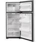 GE® 28 in. 17.5 Cu. Ft. Stainless Steel Top Freezer Refrigerator-3