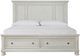 Signature Design by Ashley® Robbinsdale Antique White King Panel Storage Bed-2
