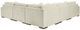 Signature Design by Ashley® Lindyn 5-Piece Ivory Sectional-1