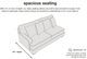 Signature Design by Ashley® Lindyn 5-Piece Ivory Sectional-3