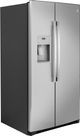 GE® 36 in. 25.1 Cu. Ft. Fingerprint Resistant Stainless Steel Side-By-Side Refrigerator-4