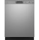 GE® 24" Stainless Steel Built In Dishwasher-0