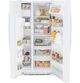 GE® 33 in. 23.0 Cu. Ft. White Side-by-Side Refrigerator-3