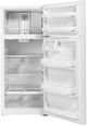 GE® 28 in. 17.5 Cu. Ft. White Top Freezer Refrigerator-2