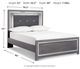 Signature Design by Ashley® Lodanna Gray Full Upholstered Panel Bed-1