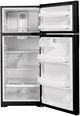 GE® 28 in. 16.6 Cu. Ft. Black Top Freezer Refrigerator-2