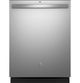GE® 24" Stainless Steel Built-In Dishwasher-0
