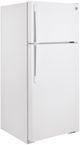 GE® 28 in. 16.6 Cu. Ft. White Top Freezer Refrigerator-3