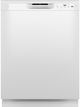GE® 24" White Built In Dishwasher-0