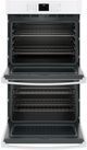 GE® 30" White Electric Built In Double Oven-2