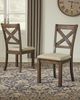 Signature Design by Ashley® Moriville Beige Dining Side Chair-4