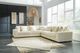 Signature Design by Ashley® Lindyn 5-Piece Ivory Sectional-2