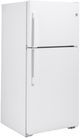 GE® 30 in. 19.1 Cu. Ft. White Top Freezer Refrigerator-3
